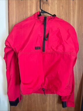 Stohlquist Red Lightweight Pullover splash jacket